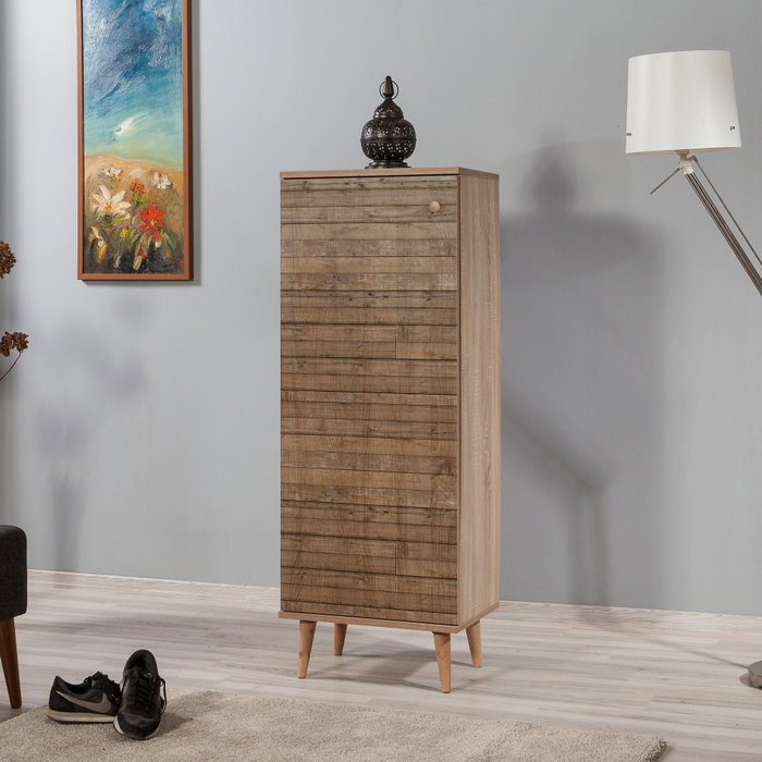 Hanah Home Zapatero 728 Roble Sonoma 50x135x38cm